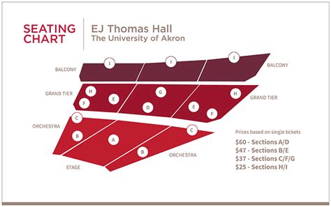 Discover the Ultimate Seating Guide for Ej Thomas Hall