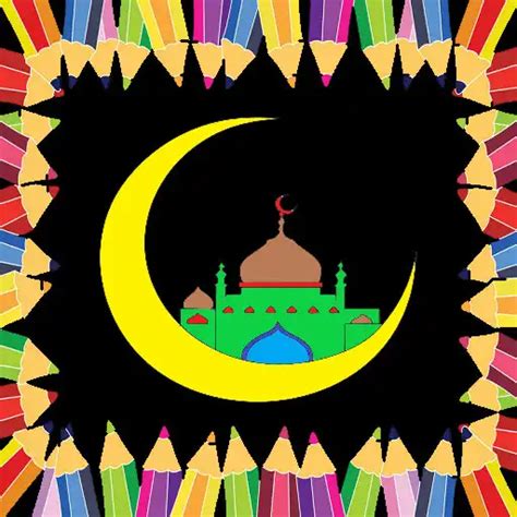 Ramadan Coloring Book online game with UptoPlay