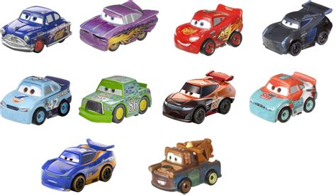 Disney Pixar Cars Mini Racers (10-Pack) Styles May Vary GKG08 - Best Buy