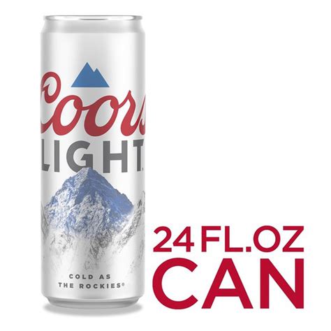 Coors Beer, Lager Beer (24 fl oz) - Instacart