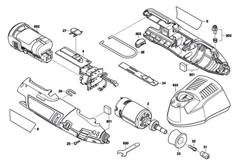 Dremel 8220 (F013822000) Parts List | Dremel 8220 (F013822000) Repair ...