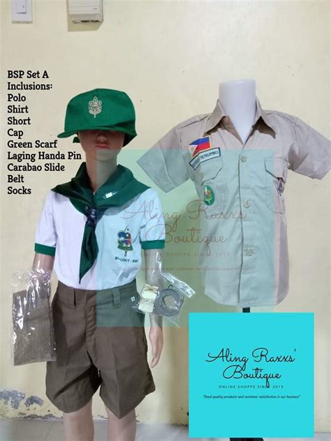 JUNIOR SCOUT UNIFORM SET FOR GRADE 4-6 (BSP) | Lazada PH