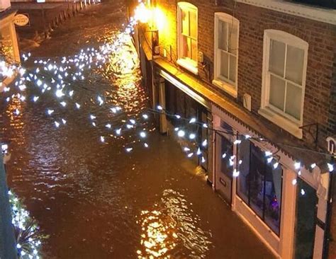 Boston, Lincolnshire Hit By Tidal Flooding - December 5th