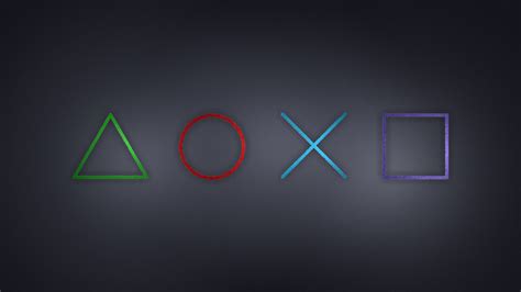 Another Wallpaper with the PlayStation symbols (4k) [Image] # ...