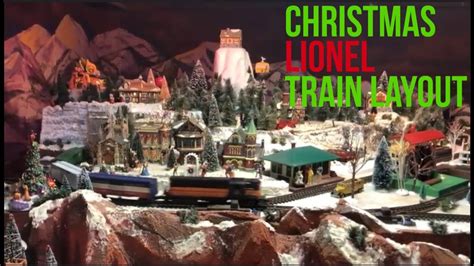 Christmas Train Layout - Winter Wonderland Lionel Trains by George ...