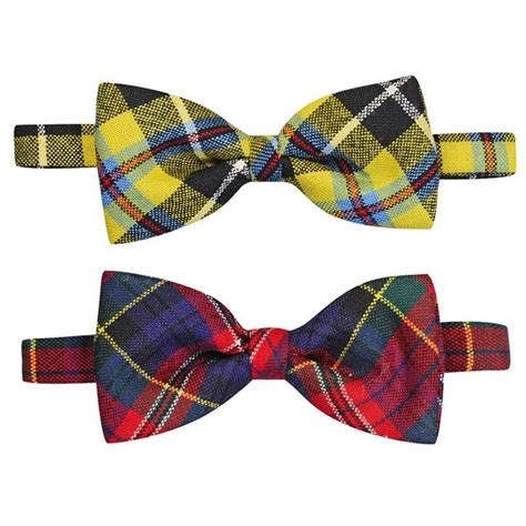 Tartan bow tie