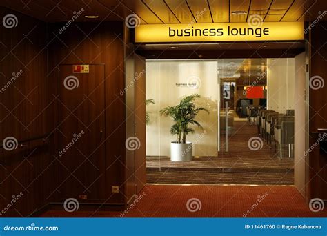 First Class Business Lounge Area in the Airport Stock Photo - Image of ...