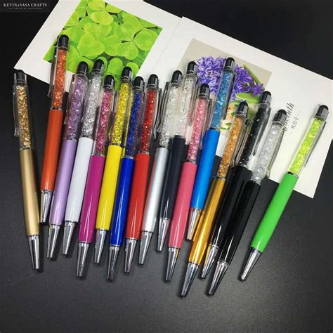 Glitter Pen Stationery Ballpoint Pen Kawaii School Pens School Supplies ...