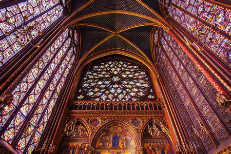Visiting Sainte-Chapelle in Paris, France
