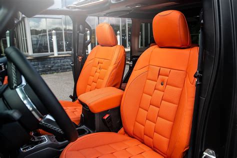 Jeep Wrangler JL (2018-Present) 2 Door Leather Interior - Project Kahn