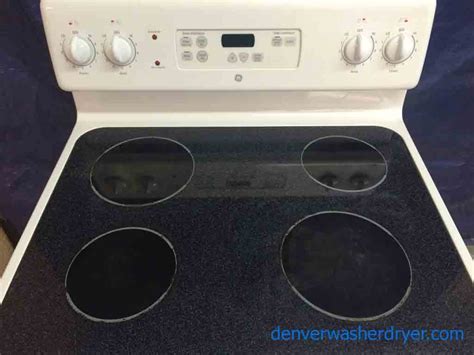 Large Images for GE Glass Top Stove, Self Cleaning, Great Condition! - #1715