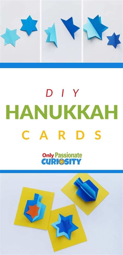 DIY Hanukkah Cards! - Only Passionate Curiosity