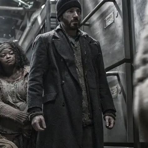 Chris Evans Snowpiercer Black Wool Coat | Jackets MOB