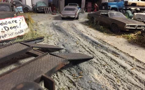 Model Car Junkyard Diorama ⋆ Model Car Diorama