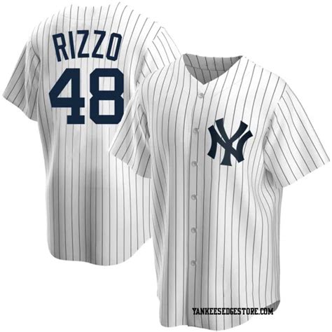 New York Yankees Anthony Rizzo White Replica Youth Home Player Jersey S ...