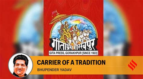 Bhupender Yadav writes on Gita Press: Mahatma Gandhi would have been happy at the award it has ...