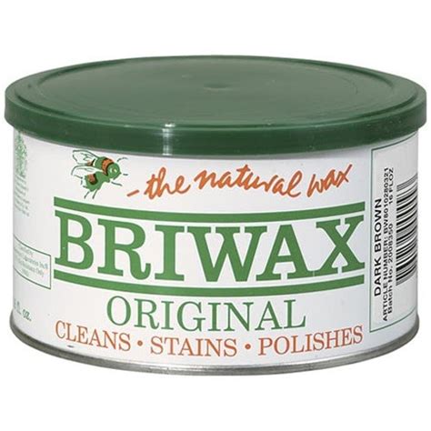 Briwax Paste Wax 16 Oz. All Colors Original Wood Furniture