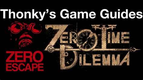 Zero Time Dilemma Walkthrough - Thonky.com