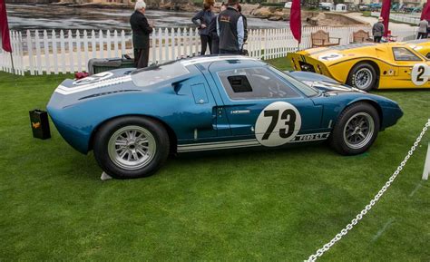 17 Vintage Ford GT40s Stampede into Pebble Beach