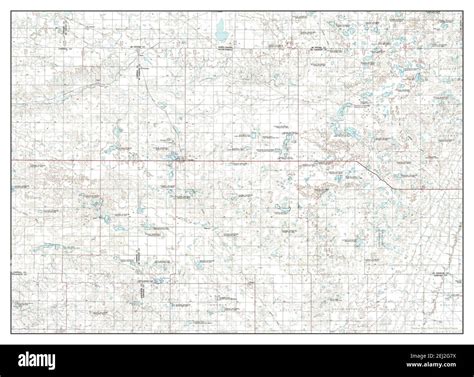 Map of eureka south dakota Cut Out Stock Images & Pictures - Alamy