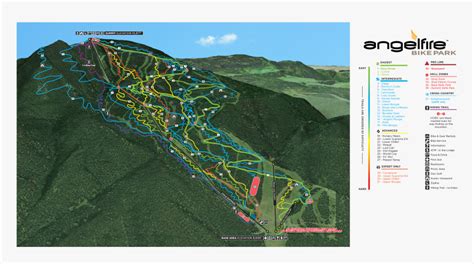 Map Of Whistler Bike Park, HD Png Download , Transparent Png Image - PNGitem