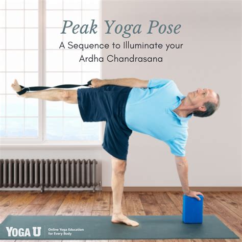 Peak Yoga Pose: A Sequence to Illuminate your Ardha Chandrasana | Yoga poses, Half moon yoga ...