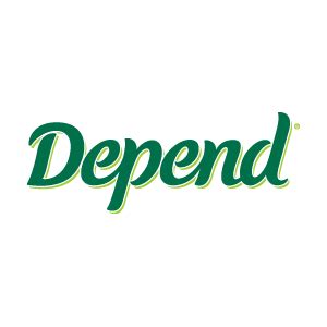 Depends Logo - LogoDix