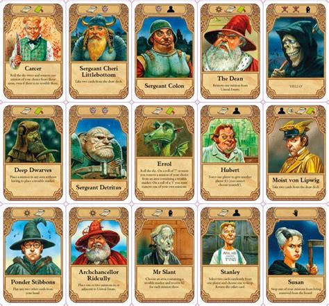 Discworld: Ankh-Morpork | Image | BoardGameGeek | Game card design ...