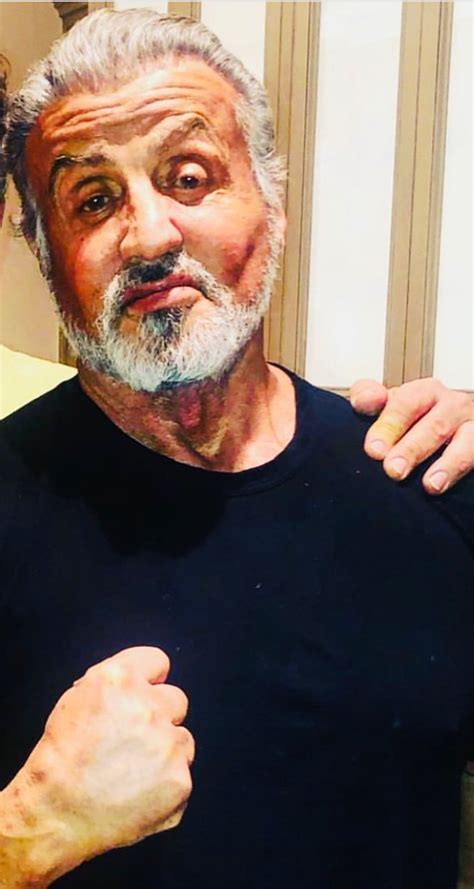 Sylvester Stallone has become BEARD Stallone. : r/Kengan_Ashura