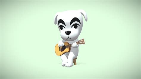 KK Slider - Animal Crossing - 3D model by Lin (@G_Lin) [ccc5da0] - Sketchfab