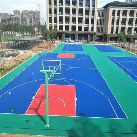 China cheap outdoor basketball court flooring sport court flooring ...