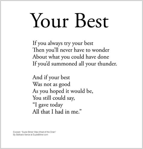 Your Best | Poems for students, Motivational poems, Inspirational poems