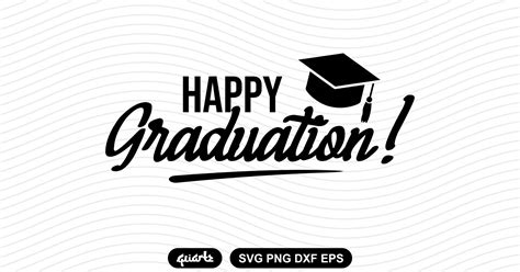 Happy Graduation SVG Cut File - Gravectory