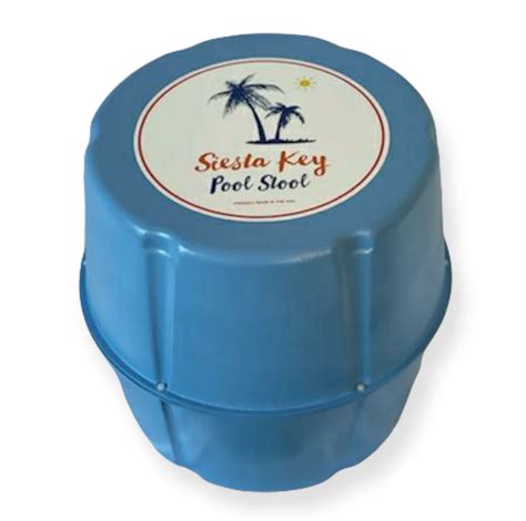 Buy Siesta Key Pool Stools (2) Pack for Swim-up Bar - Outdoor Pool Accessories Pool Seating ...