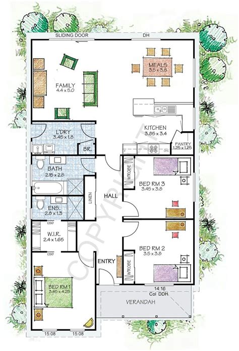 PAAL kit home - Fitzroy floorplan | Kit homes, Floor plans, House plans australia