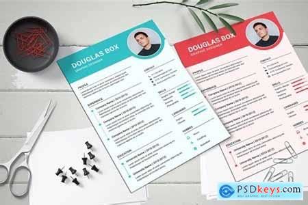 Creative Resume CV Template » Free Download Photoshop Vector Stock ...