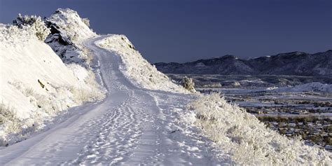 Average Snowfall in Colorado Cities | By Month