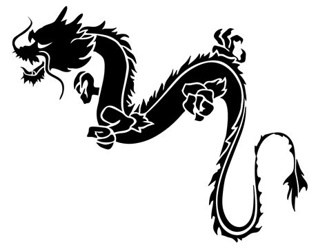 Printable Dragon Stencil - Printable Word Searches