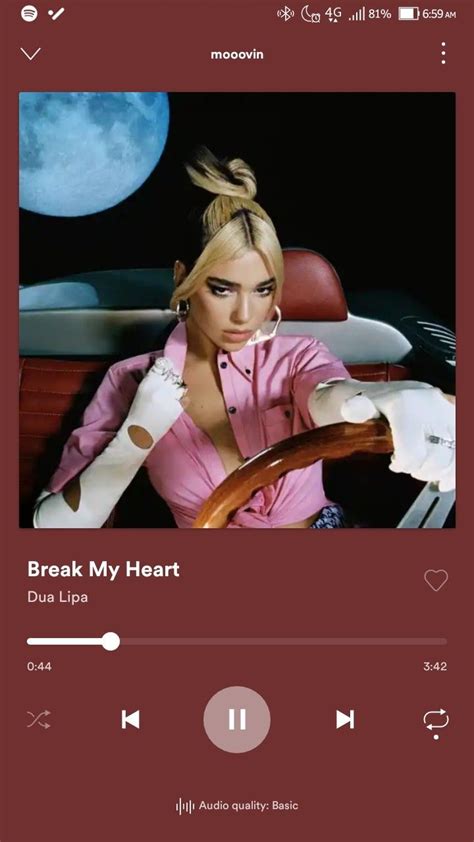 Dua Lipa - Break My Heart | Álbumes de música, Álbum de música ...