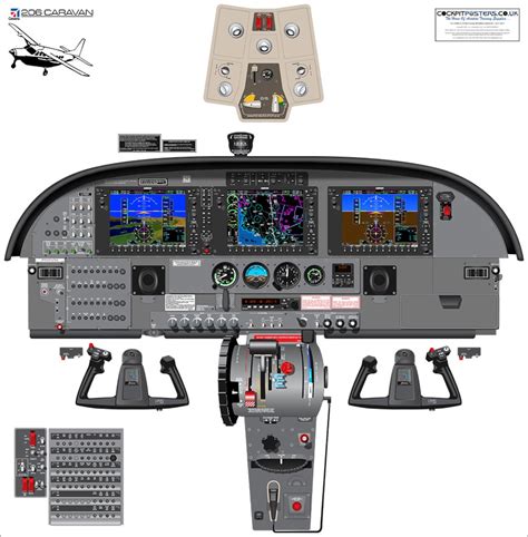 Cessna Caravan 208 G1000 Glass Cockpit With Synthetic Vision Displays - Etsy