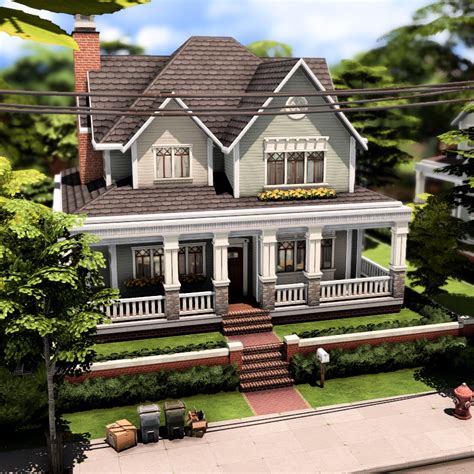 Newcrest Family House 1 - The Sims 4 Rooms / Lots - CurseForge