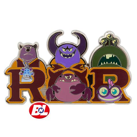 WELCOME ON BUY N LARGE: Monsters University: ROR Fraternity Pin