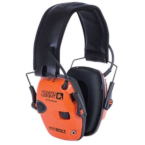 Howard Leight Impact Sport Bolt Electronic Hearing Protection, NRR 22dB ...