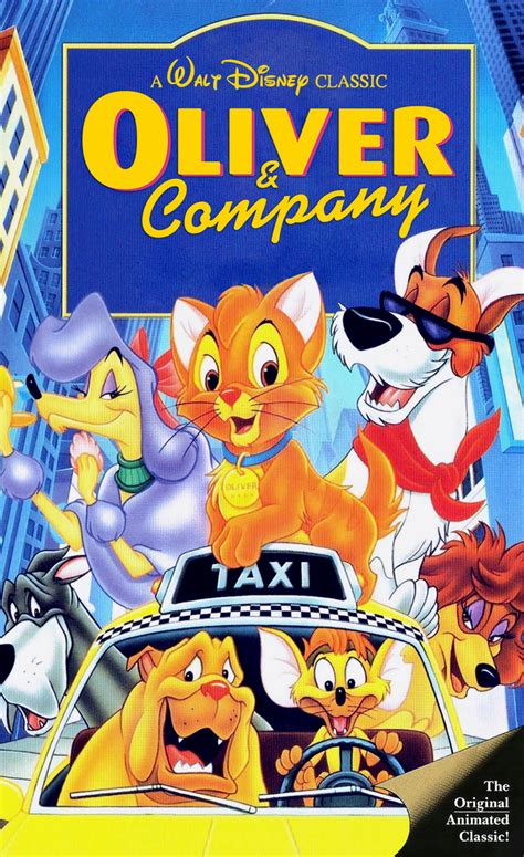 Oliver and Company Classics VHS by ArtChanXV on DeviantArt