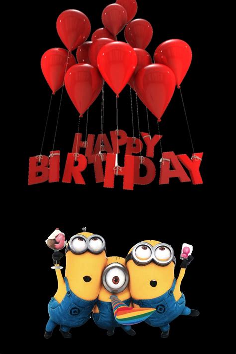 Birthday wish from minions | Happy birthday minions, Funny happy ...