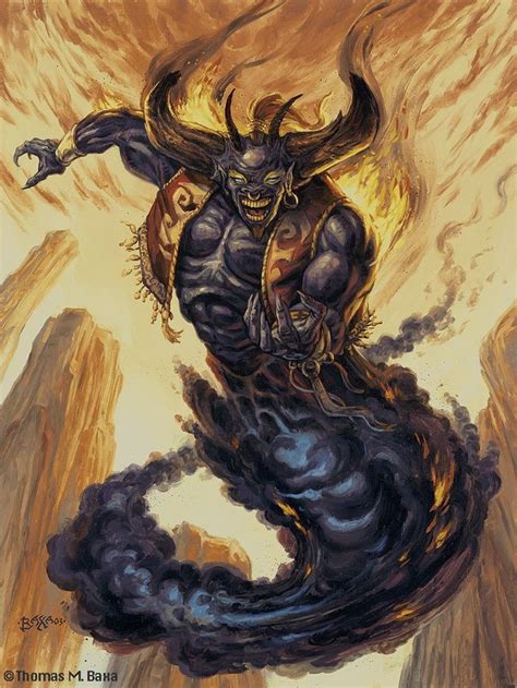 Black Jinn Fantasy Creatures, Mythical Creatures, Dark Fantasy, Fantasy ...