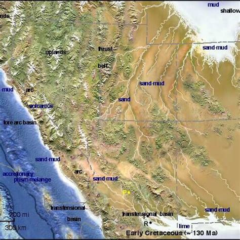 Geologic map of the Santa Rita Mountains and nearby areas | Download Scientific Diagram