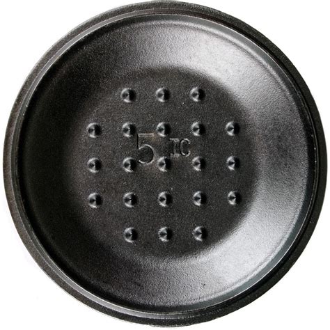 Lodge 8-Inch Seasoned Cast Iron Skillet Lid - L5IC3 : BBQGuys