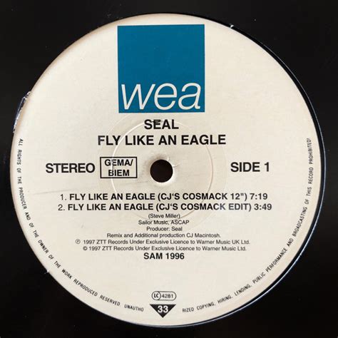 Seal – Fly Like An Eagle (1997, Vinyl) - Discogs