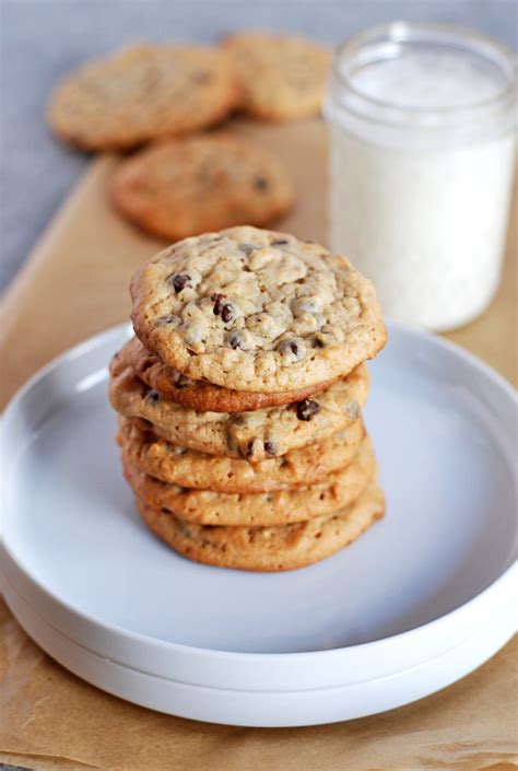 Honey Peanut Butter Oatmeal Drop Cookies with Chocolate Chips - The ...